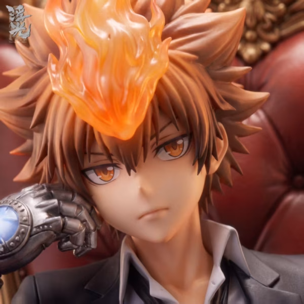 Katekyo Hitman Reborn Fu Guang Studio Tsunayoshi Sawada Resin Statue 2
