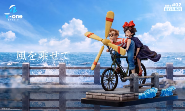 Kikis Delivery Service T One Studio Kiki x Tombo Resin Statue 2