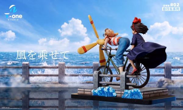 Kikis Delivery Service T One Studio Kiki x Tombo Resin Statue 4