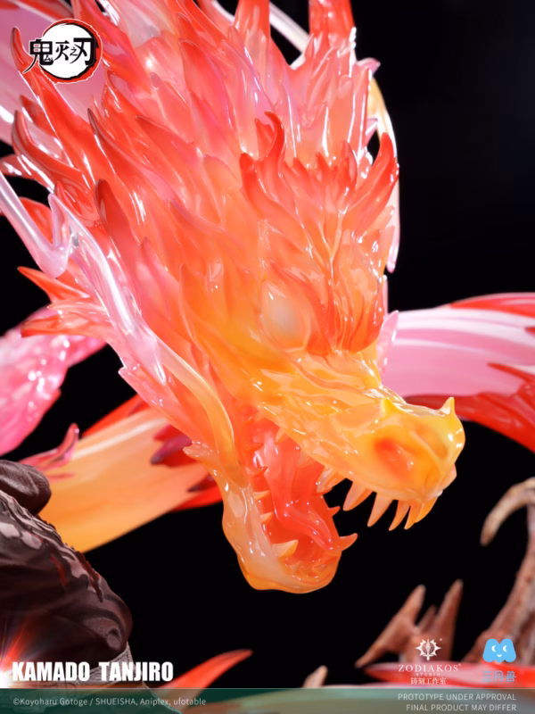 Kimetsu no Yaiba Zodiakos Studio Tanjiro Kamado Licensed Resin Statue 4