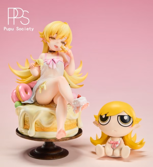 Monogatari Pupu Society Studio Shinobu Oshino Resin Statue 2