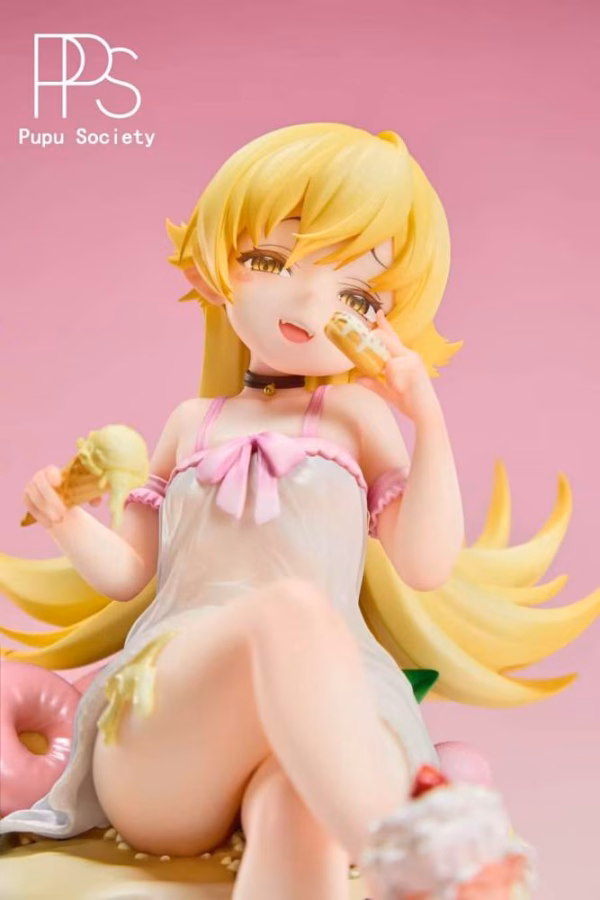 Monogatari Pupu Society Studio Shinobu Oshino Resin Statue 4