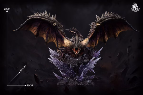 Monster Hunter Dragon Realm Studio Nergigante Resin Statue 2