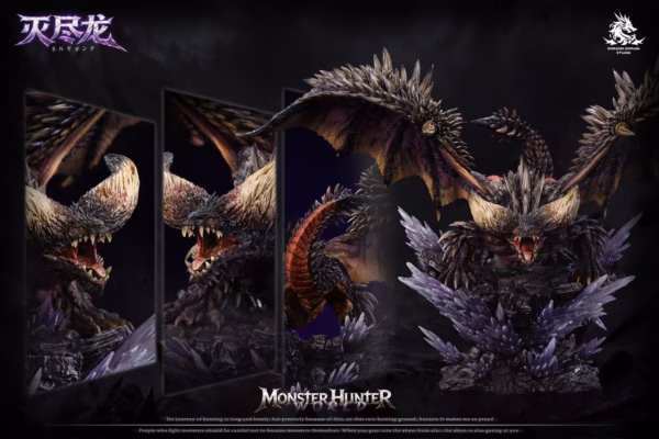 Monster Hunter Dragon Realm Studio Nergigante Resin Statue 4