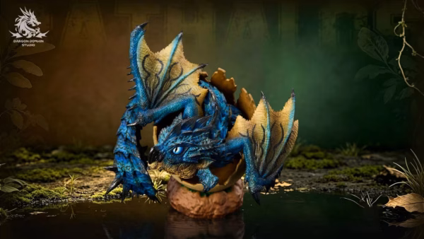 Monster Hunter Dragon Realm Studio Rathalos x Rathian Resin Statue 5