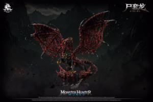 Monster Hunter Dragon Realm Studio Vaal Hazak Resin Statue