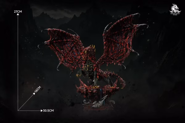 Monster Hunter Dragon Realm Studio Vaal Hazak Resin Statue 4