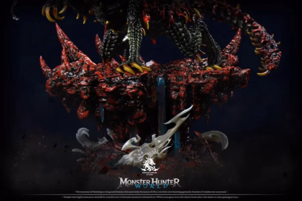Monster Hunter Dragon Realm Studio Vaal Hazak Resin Statue 5