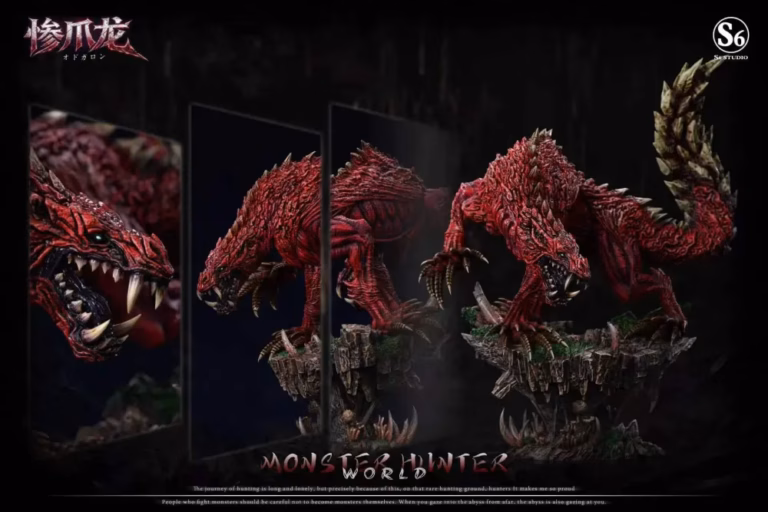 Monster Hunter S6 Studio Odogaron Resin Statue
