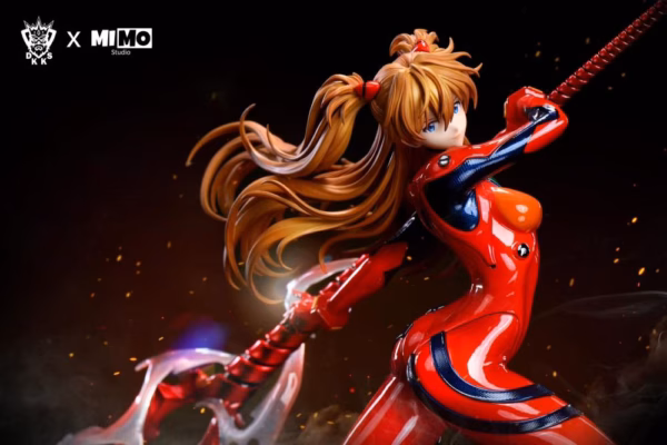 Neon Genesis Evangelion Dark King Studio X MIMO Studio Plugsuit Asuka Resin Statue 4
