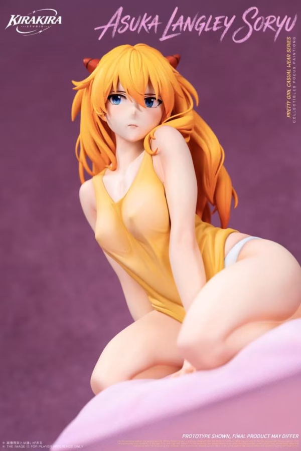 Neon Genesis Evangelion KiraKira Studio Asuka Langley Soryu Resin Statue 2