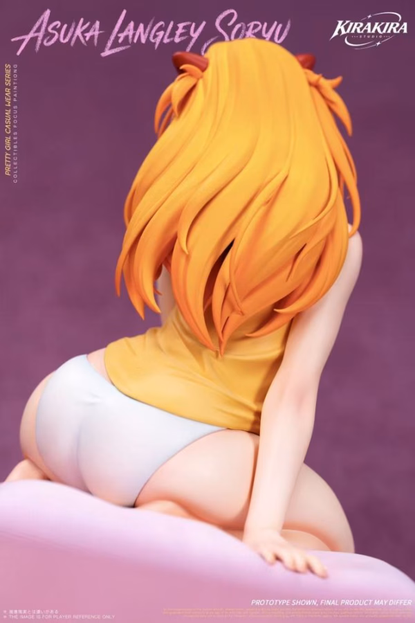 Neon Genesis Evangelion KiraKira Studio Asuka Langley Soryu Resin Statue 3