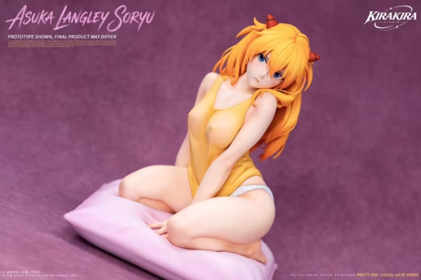 Neon Genesis Evangelion KiraKira Studio Asuka Langley Soryu Resin Statue 4