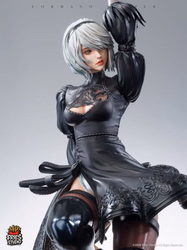 NieR Automata Fries Studio 2B Resin Statue 3