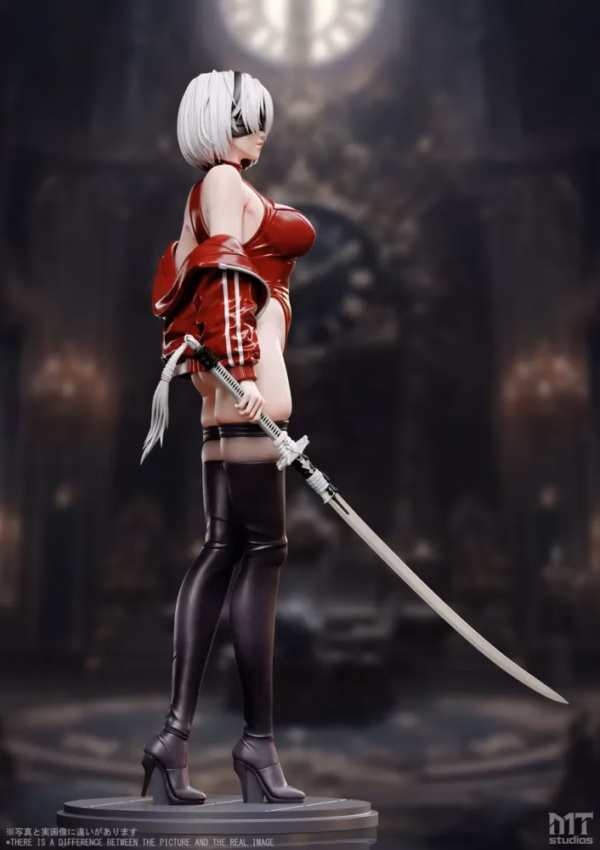 NieR Automata MT Studio NieR 2B Resin Statue 4