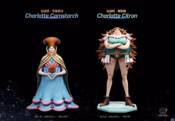 One Piece Black Studio Charlotte Cornstarch x Charlotte Citron Resin Statue 1