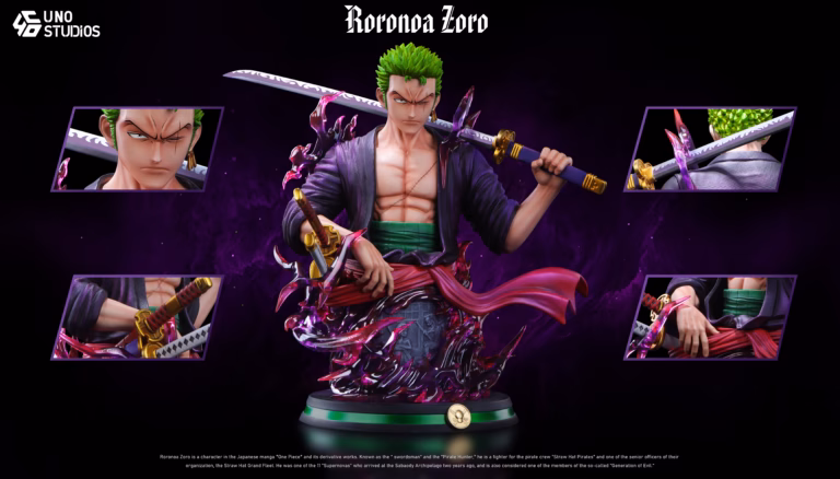 One Piece UNO Studio Roronoa Zoro V2 Resin Statue