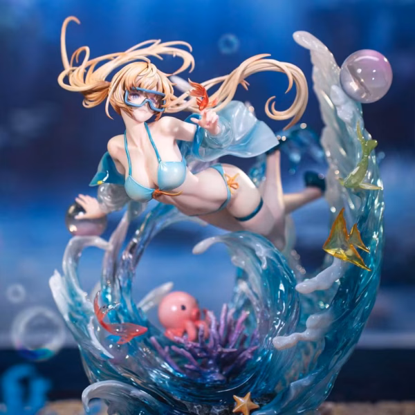Original Fei She Zhang Mo Wan Gong Fang Studio Lan Xi Resin Statue 4