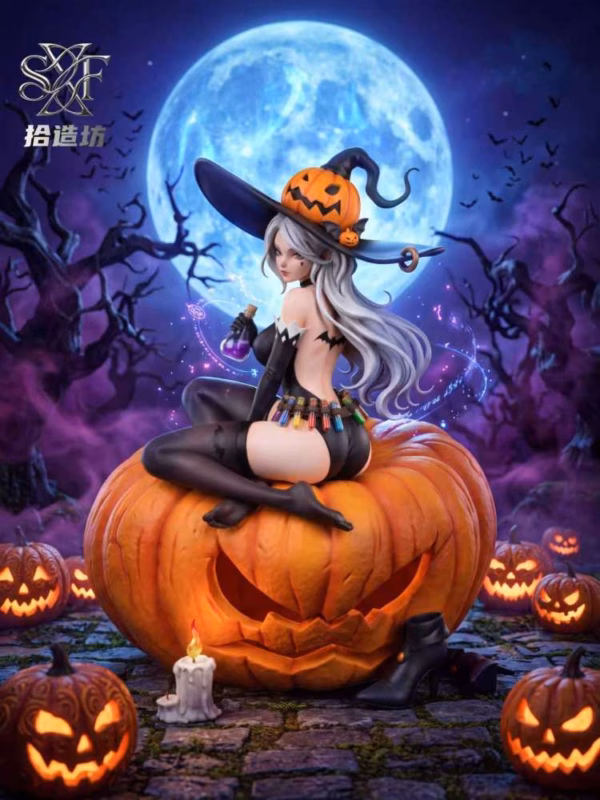 Original Shi Zao Fang Studio Nuwa Charm Witch Resin Statue 2