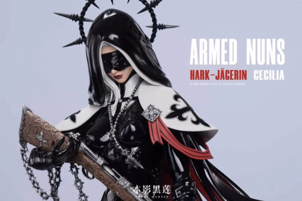 Original Umbra Lotus Studio Armed Nuns Hark Jagerin Cecilia Resin Statue 3