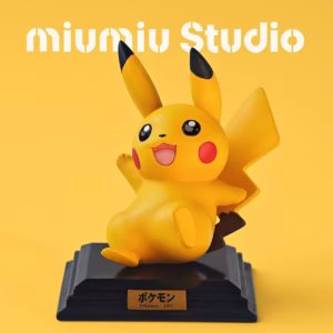 Pokemon Miumiu Studio Pikachu Falling Resin Statue