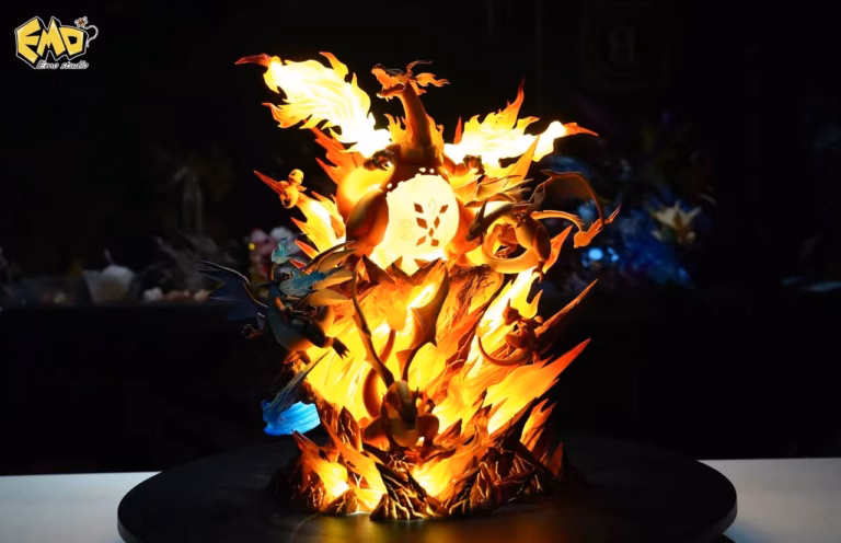 Pokemon EMO Studio Charizard Resin Statue