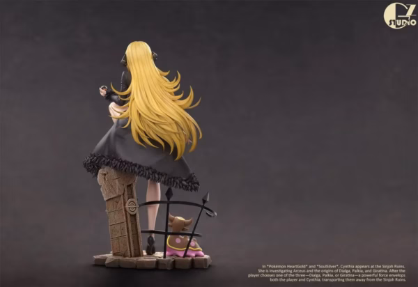Pokemon GZ Studio Cynthia Resin Statue 2