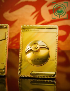 Pokemon Geisha Studio Golden Age Gold PokeBall Resin Statue