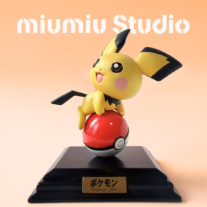 Pokemon Miumiu Studio Pichu Resin Statue