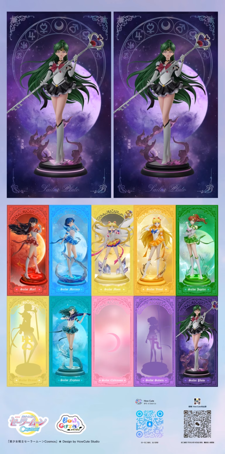 Sailor Moon How Cute Studio Sailor Pluto Resin Statue
