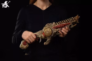 Scorn Wizard Model Toys Biological Shotgun Resin Statue