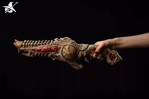 Scorn Wizard Model Toys Biological Shotgun Resin Statue 3 1