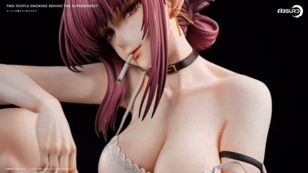 Smoking Behind the Supermarket with You Absurd Studio Yamada Resin Statue 5