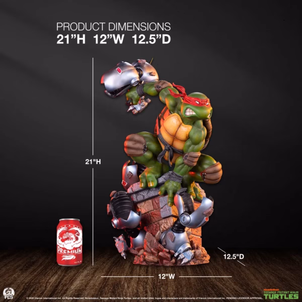 Teenage Mutant Ninja Turtles Premium Collectibles Studio Raphael Licensed Resin Statue 5