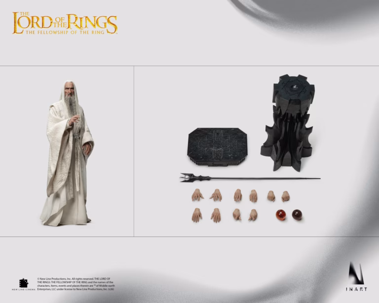 The Lord of the Rings  Inart Collectibles The Fellowship of the Ring Saruman Licensed
