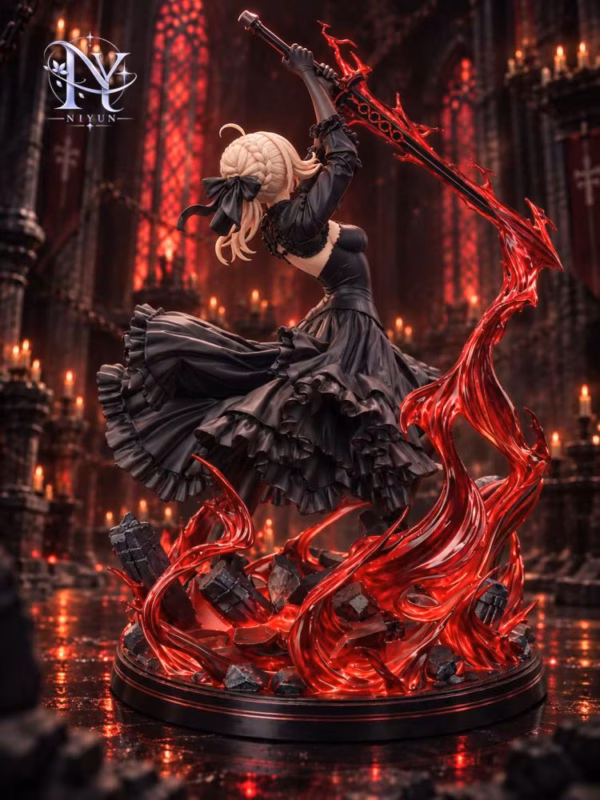fate Stay Night Ni Yun Studio Artoria Pendragon Alter Resin Statue 4