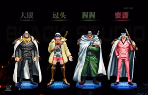 One Piece Black Studio Daigin X Yarisugi X Gorilla X Resin Statue