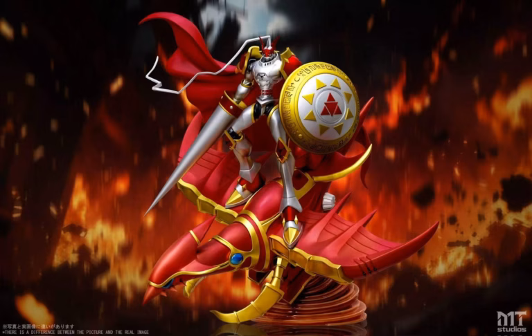 Digimon MT Studio Gallantmon X Grani Resin Statue
