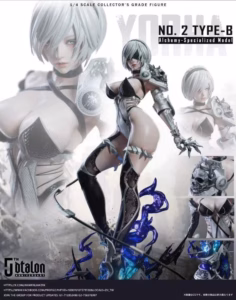 NieR Automata Dtalon Studio YoRHa No 2 Type B Resin Statue