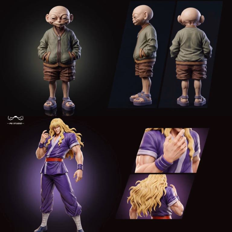 Hunter x Hunter PG Studio Silva Zoldyck x Maha Zoldyck Resin Statue