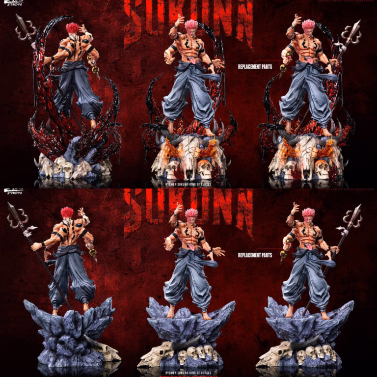 Jujutsu Kaisen BLACK Studio Ryomen Sukuna Resin Statue