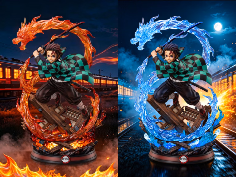 Kimetsu no Yaiba YingShi Studio Tanjiro Kamado Resin Statue