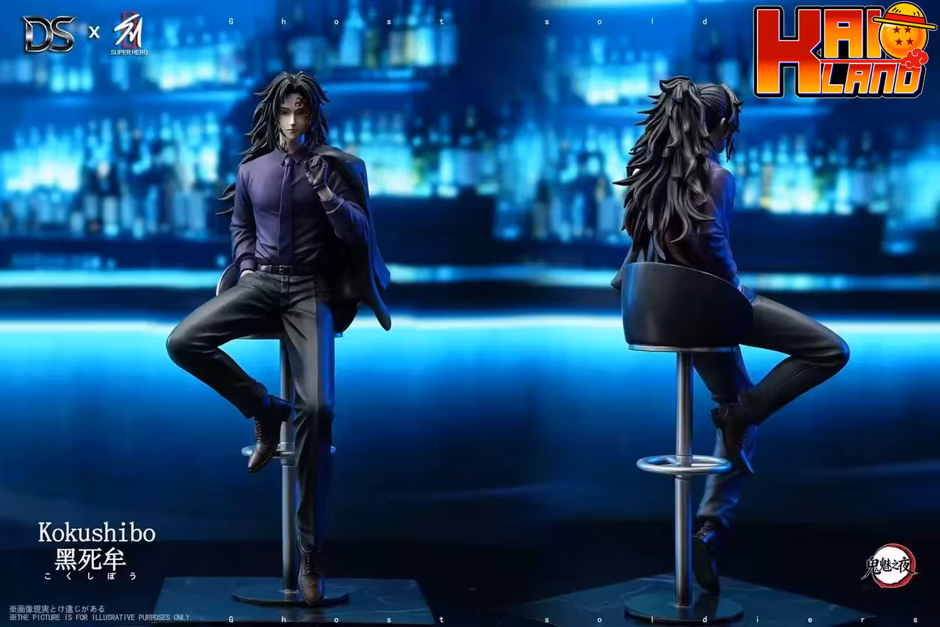 Kimetsu No Yaiba DS STUDIO x SUPER HERO Kokushibo Resin Statue