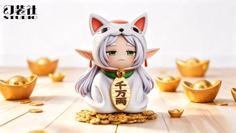 Frieren Fantasy Costume Studio Frieren  Turbo Granny Resin Statue