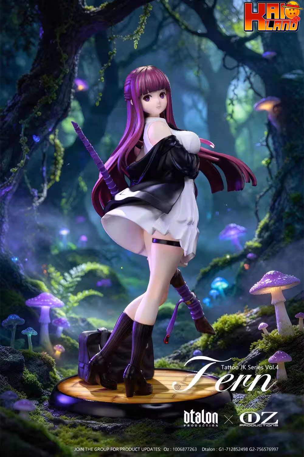 Frieren Dtalon x Oz Production Fern Resin Statue
