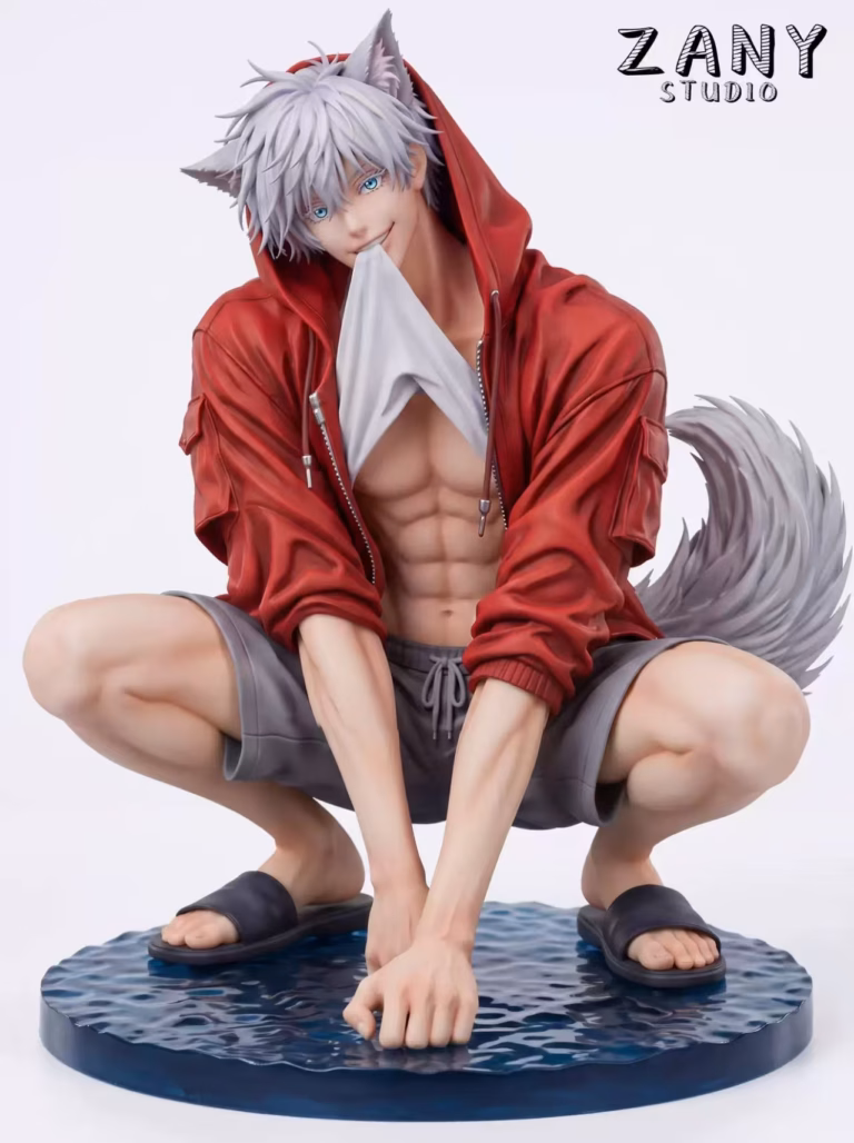 Jujutsu Kaisen ZANY Studio Gojo Cat Resin Statue