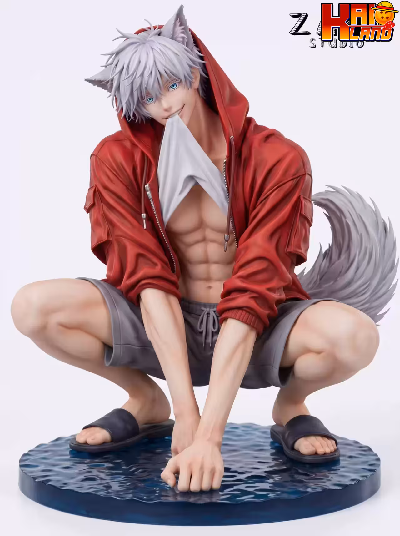 Jujutsu Kaisen ZANY Studio Gojo Cat Resin Statue