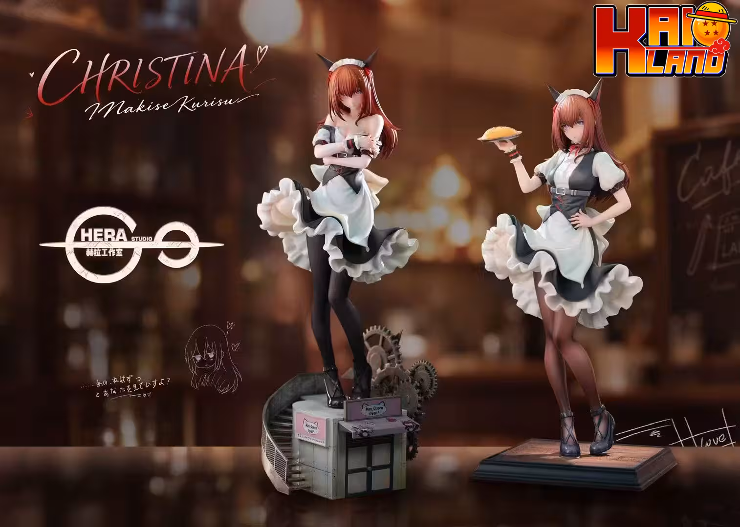 Steins Gate HeRa Studio Kurisu Makise May Queen Ver Resin Statue