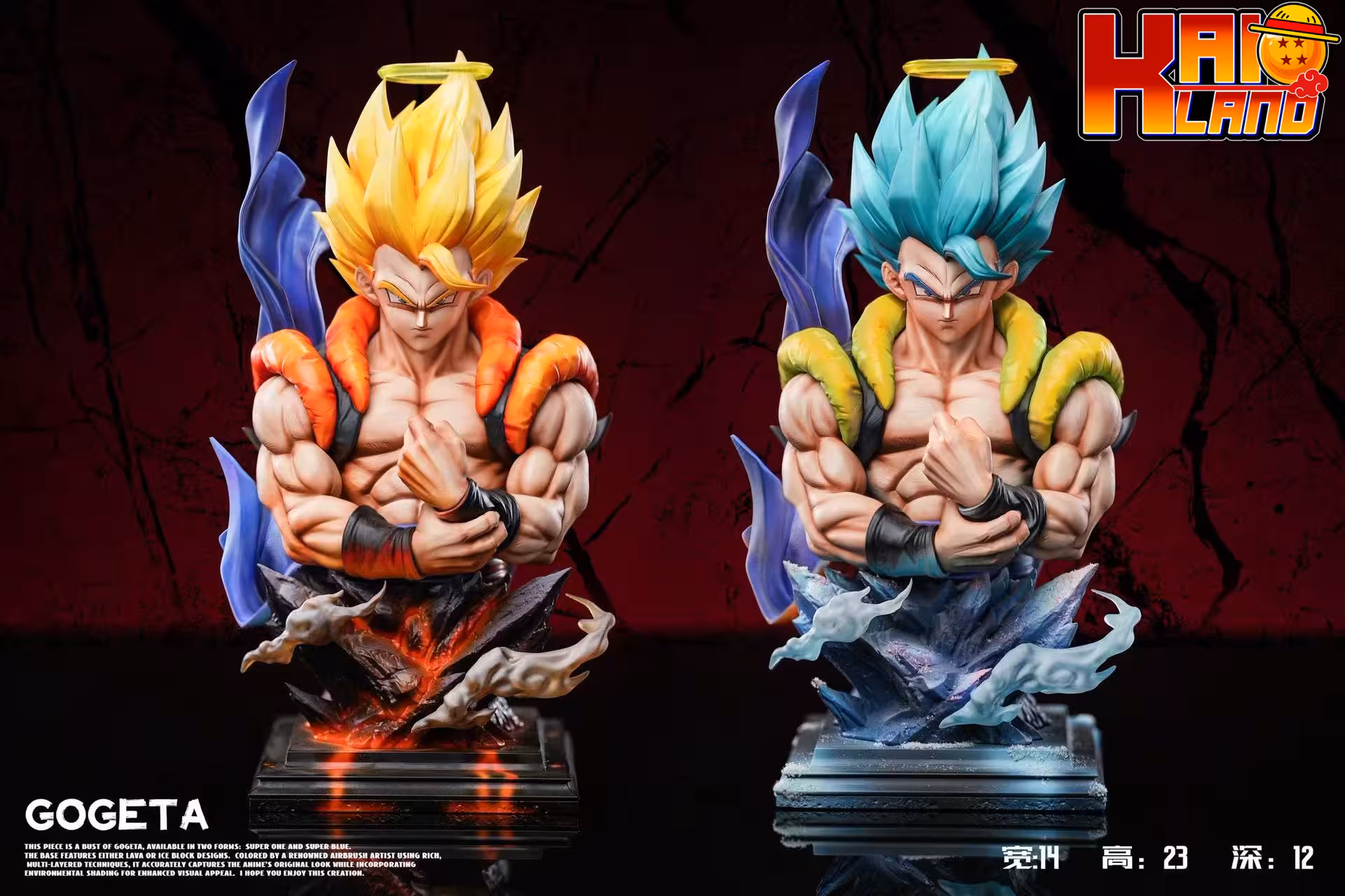 Dragon Ball Fxw Studio x FER Studio Gogeta Resin Statue