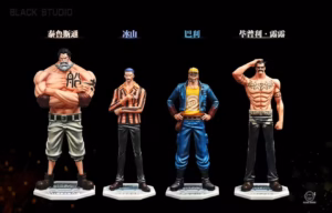One Piece Black Studio Galley La Company Four Musketeers  Resin Statue